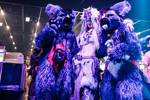 LEVEL UP - The Gaming Festival Cosplayer auf der LEVEL UP