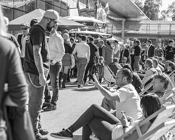 Egal welche Veranstaltungsart, die Besucher haben ausreichend Platz am Gelände des Messezentrum Salzburg.