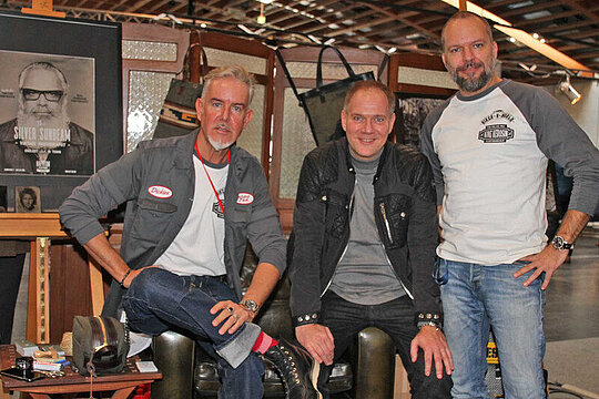 v.l.n.r.: Hannes Hackinger, Michael Wagner & Wolfgang Buamgartner © Uwe Brandl