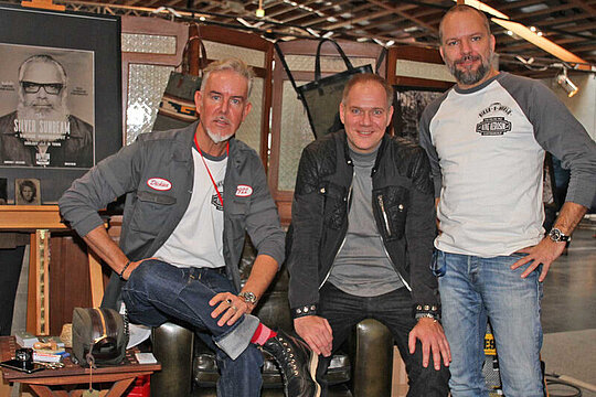 v.l.n.r.: Hannes Hackinger, Michael Wagner & Wolfgang Buamgartner © Uwe Brandl