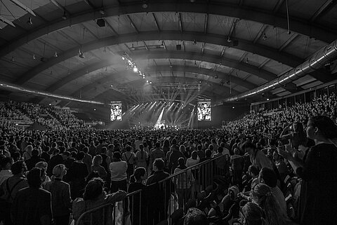 Ob Konzerte, Shows oder Sportevents, in der Salzburgarena ist immer etwas los.