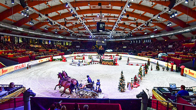 Hohes Niveau bei den Amadeus Horse Indoors in der Salzburgarena.