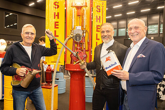 Die drei von der Tankstelle: Dieter Quester, Gert Pierer und Daniel Bauchinger © Mike Vogl - VOGL-PERSPEKTIVE.AT