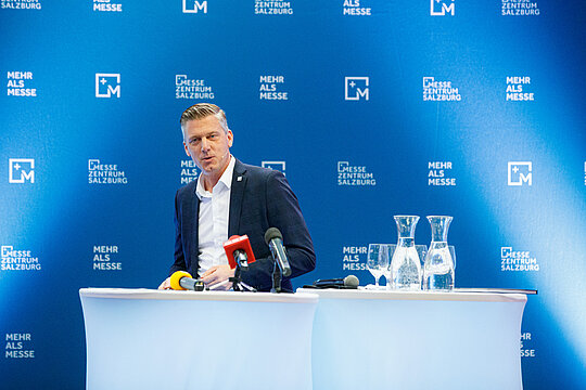Geschäftsführer Messezentrum Salzburg DI (FH) Alexander Kribus